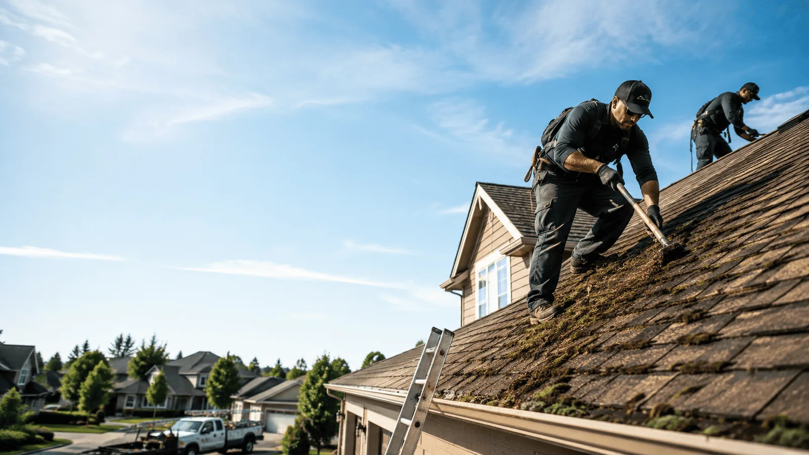 Roof Moss Removal in Cardington, OH near me